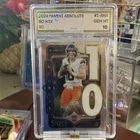 Panini 2024 Select Bo Nix Rookie Select Numbers #I-BNX PSA 10 Broncos