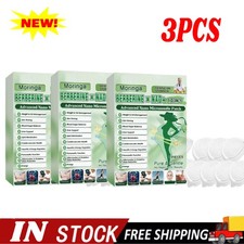 3 BOX Moringa Berberine 10in1 AdvancedNano Microneedle Patch 7pcs/box H O T