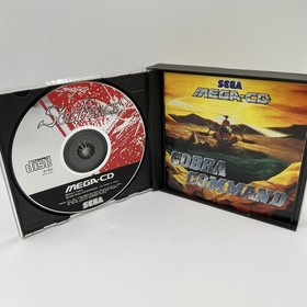 Cobra Command Sol-Feace SEGA Mega CD PAL EUR Game Used COMPLETE