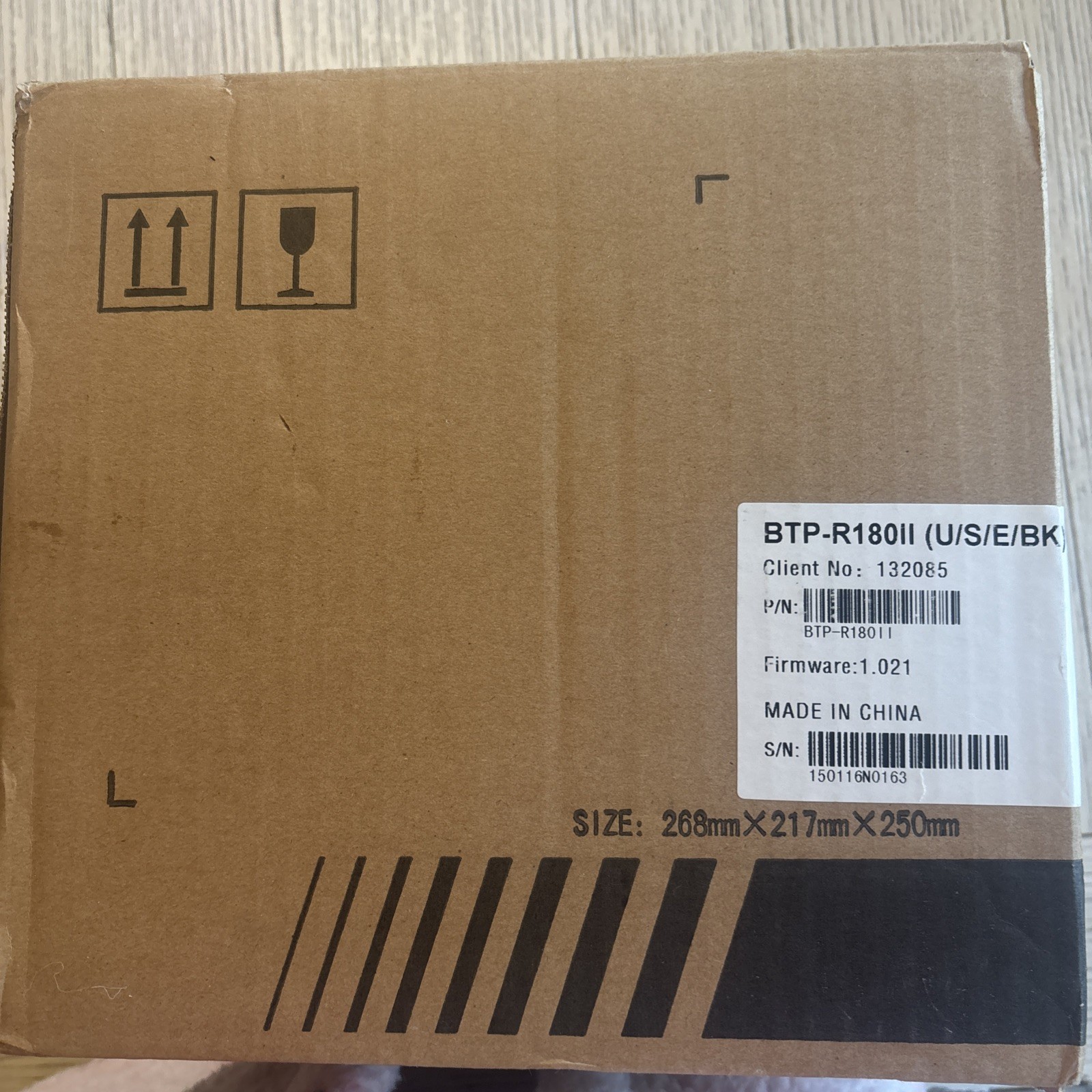 Receipt Printer Model BTP-R180ll Brand New Factory Sealed