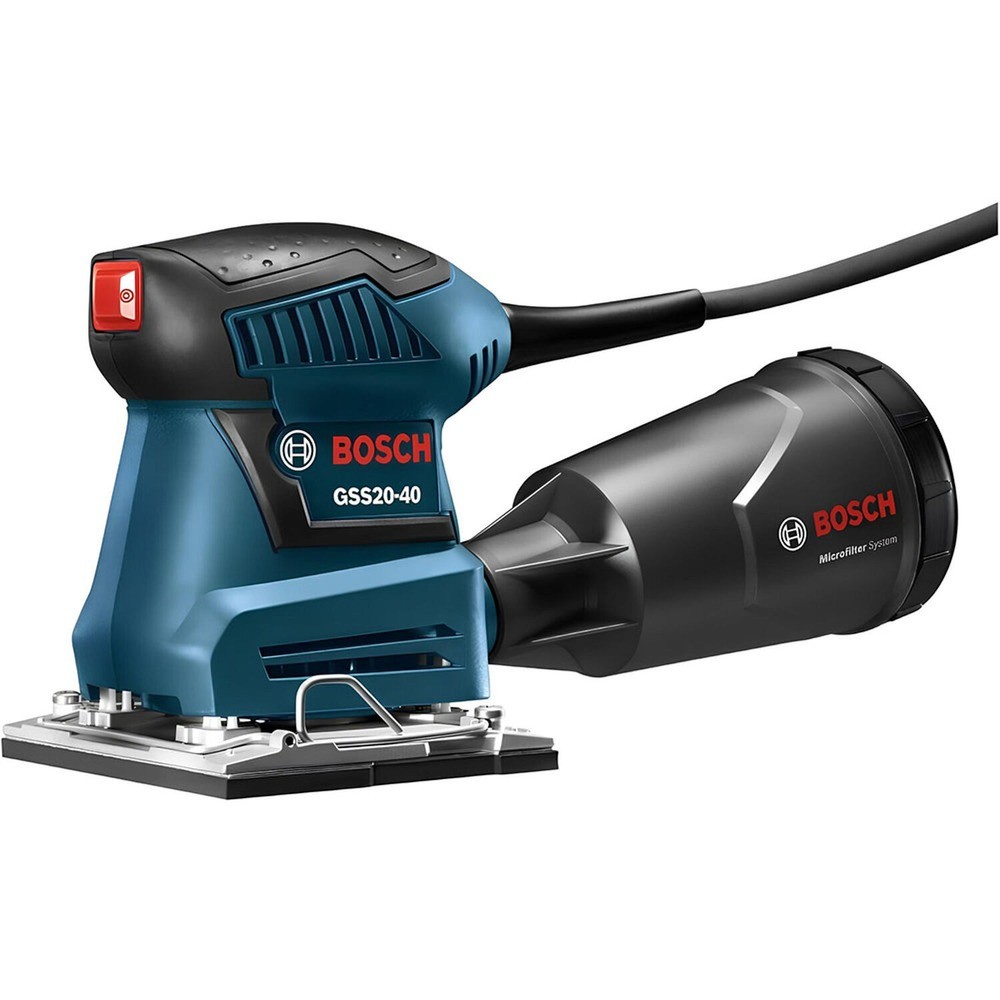 Bosch GSS2040RT 1/4-Sheet Corded Orbital Finishing Sander Certified Refurbished