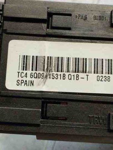 VW POLO 9N Scheinwerferschalter 6Q0941531B 1.40 Petrol 55kw 2008 18231365