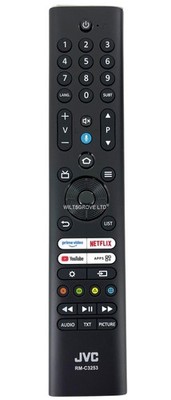 VINABTY Telecomando Vocale RM-C3253 Di Ricambio Per TV JVC Smart 4K, Modelli LT-43/50/55CF810 - 4