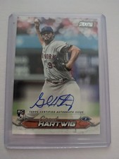 2024 Topps Stadium Club Grant Hartwig Auto RC  Mets #SCBA-GH