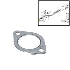 1x Krümmer Dichtung für BMW 7er E65 E66 E67 F01 F02 F03 F04 X3 E83 F25 X5  BD125