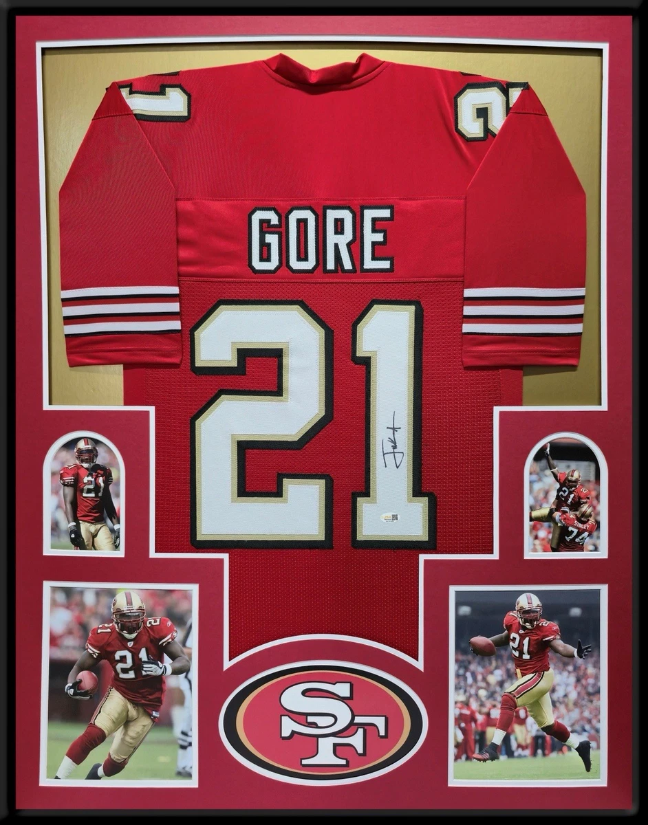 Frank Gore San Francisco 49ers NFL Original Autographed Items for