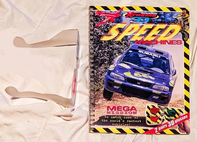 Rare Vtg Mission Xtreme+3D Glasses Speed Machines Formula One Readers 2004 Cars