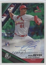 2017 Bowman Platinum MLB Auto Green 36/75 Alex Reyes #MLBA-AR 4l3