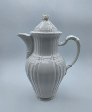 KPM Berlin Rocaille Kaffeekanne weiß  Top Zustand 1.Wahl ca. 24,5 cm hoch