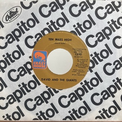 David & The Giants   Ten Miles High   Original Capitol 45   Northern Soul   VG+
