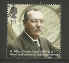 GB 2009 QE2 1st Eminent Britons Sir Arthur Doyle SG 2976 Ex Fdc ( H107 )