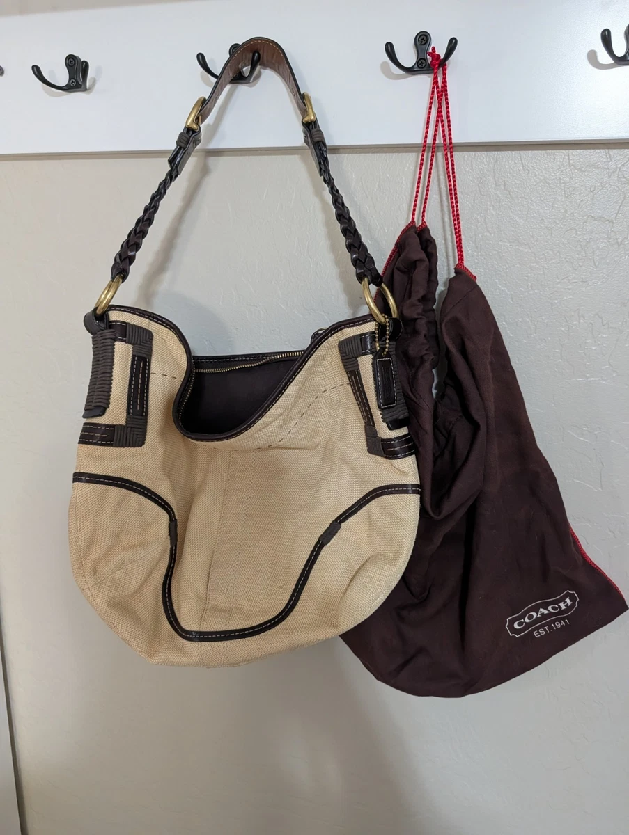 Coach Straw Hobo Bags for Women for sale | eBay
