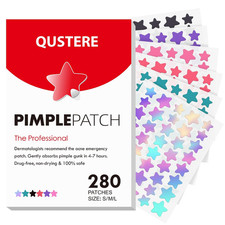 Pimple Patches for Face, Hydrocolloid Acne Patches, Cute Star Zit Covers for Fac
