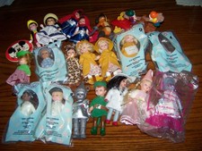 ASSORTED LOT OF 22 VTG HAPPY MEAL DOLLS AND TOYS AND MICKEY MOUSE PIN