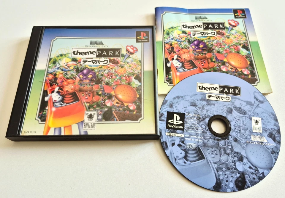 🇯🇵 Theme Park - PlayStation 1 PS1 - NTSC-JAPAN - Complet - Photo 1/4