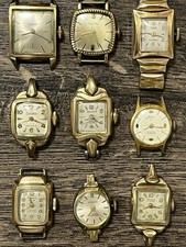 Uhren Konvolut - Mechanische Vintage Damen Armbanduhren Sammlung (Werke laufen)