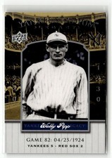 2008 Upper Deck Yankee Stadium Legacy #82 Wally Pipp