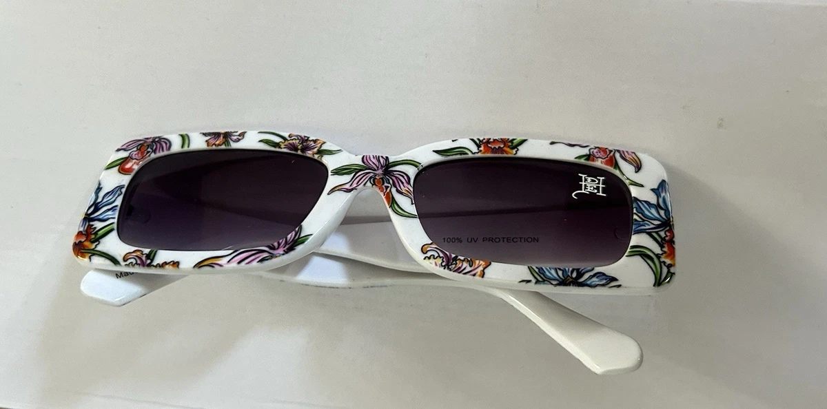 Flower Frame Square Sunglasses for Women for sale | eBay display picture 1