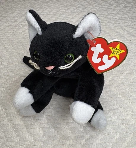 Vintage 1993 TY Beanie Babies Collection - Zip the Cat w/ Tags