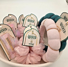 Scunci Wicked Hair Accessories Bundle Lot of 8 Scrunchies Claw Clips Headband