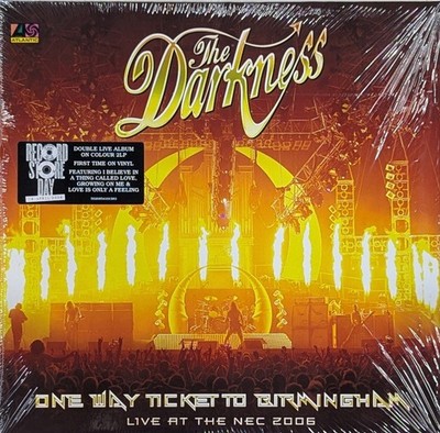 THE DARKNESS One Way Ticket to Birmingham (Live at the NEC) SEALED 2LP RSD