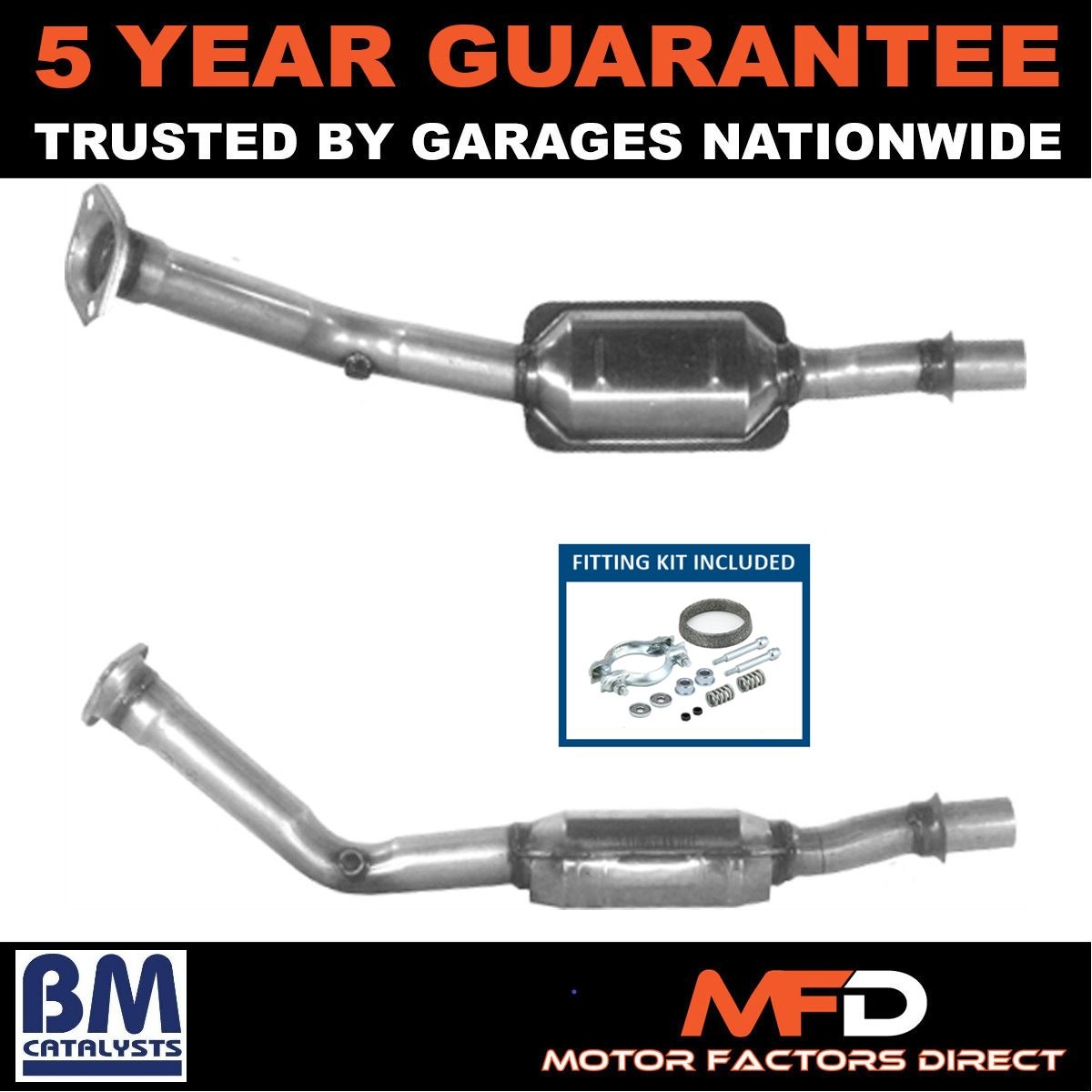 Fits Citroen ZX 1992-1996 2.0 BM Catalytic Converter Kit 170647