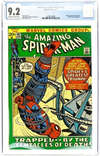 Amazing Spider-Man #107 CGC 9.2 1972 4378570008
