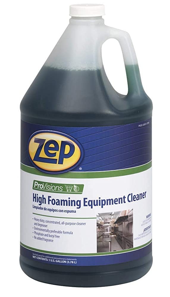 Zep ProVisions High Foaming Equipment Cleaner 1 Gallon 269324 (Case of 4)