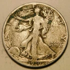 1920 S Walking Liberty Half Dollar 90% Silver   "As Pictured - Not Cleaned"