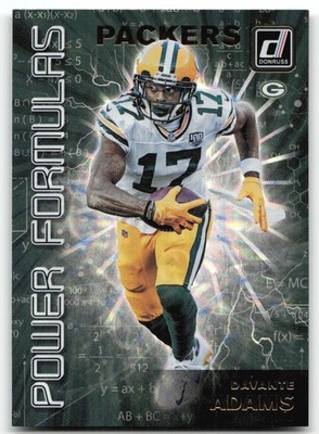 Davante Adams 2019 Donruss Power Formulas Green Bay Packers