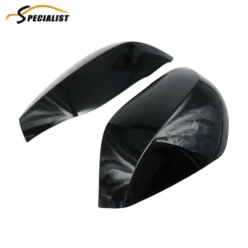 1Pair Gloss Black Mirror Cover Caps Replacement for Infiniti QX30 Q50 Q60 Q70