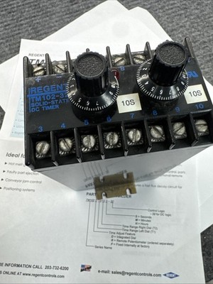 Regent TM102-32 Cycle Timer Positioning Systems Jam Control Part Ejection HotGlu
