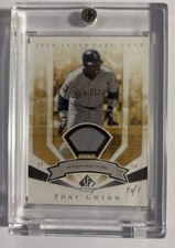 2004 Sp Legendary Cuts Baseball tony gwynn Game Used Jersey # 1/1 🔥
