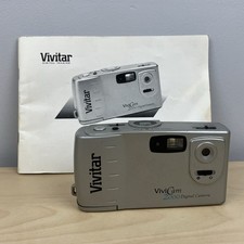 Vivitar ViviCam 2000 Digital Camera Silver VDC-100 - Tested With Batteries