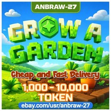 GAG / 1000-10000 Token / Grow a Garden / Cheap and Fast Delivery