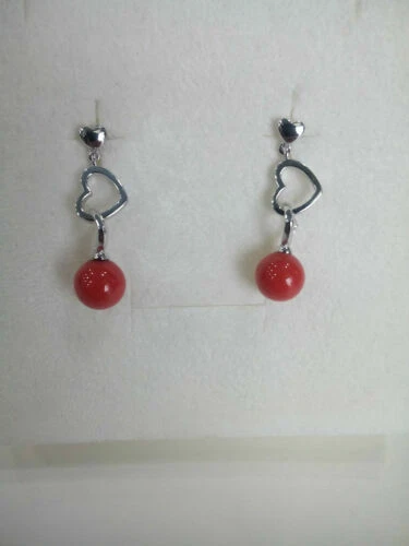 Bigiotteria cuore di pietra principale corallo