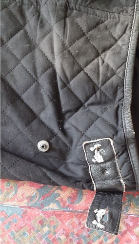 Vintage Rocky Leather Motorcycle Vest size L - Picture 9 of 9
