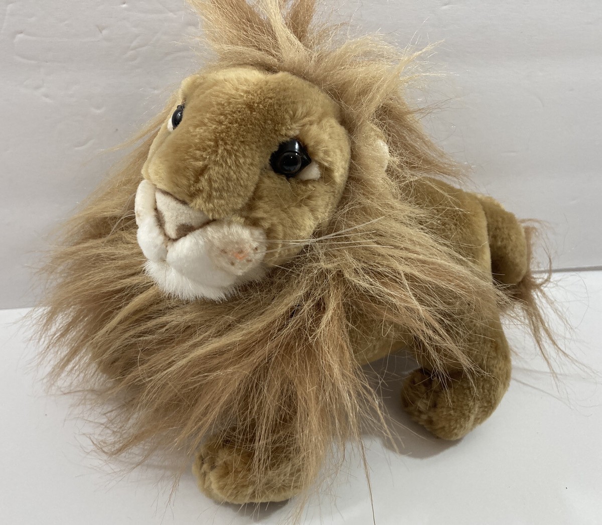 Longfellow the Lion plush w/growling sound by Jungle Joes Safari Friends 8