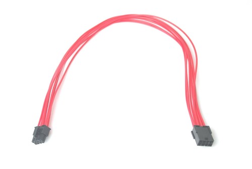 GPU HIGH POWER 16AWG EXTENDER CABLE 8pin PCI-E - 8 pin PCI-E express UK 50cm - Afbeelding 1 van 28