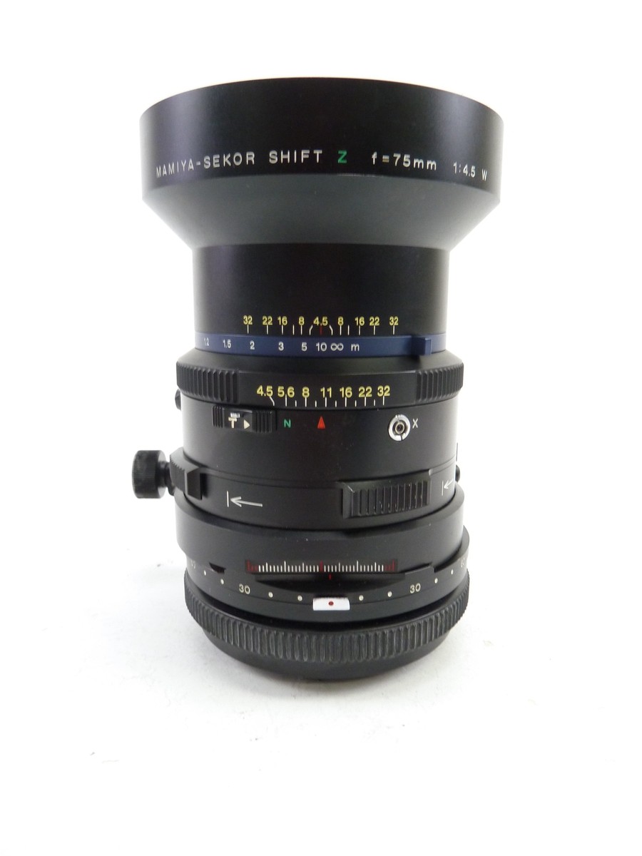 Mamiya RZ67 75MM F4.5 W Shift Lens | eBay