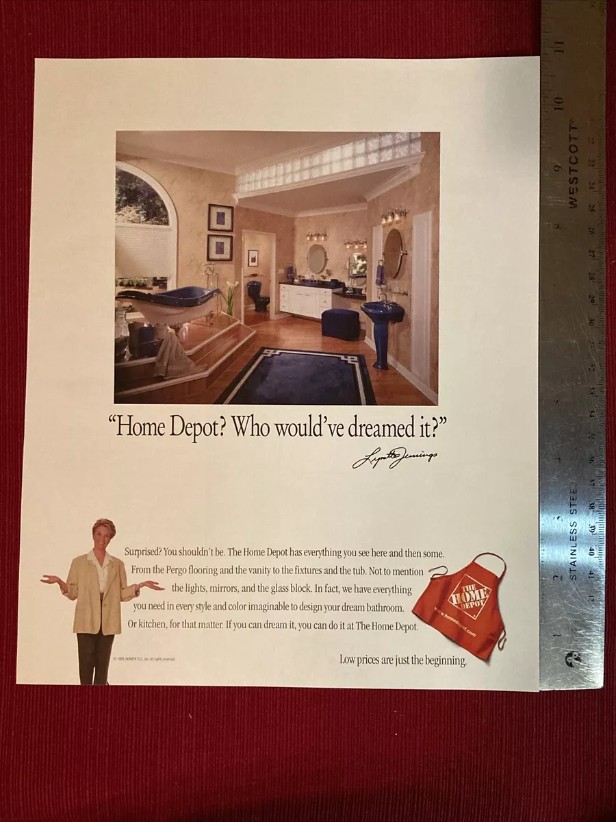 Lynette Jennings for Home Depot 1998 Print Ad Great To Frame eBay