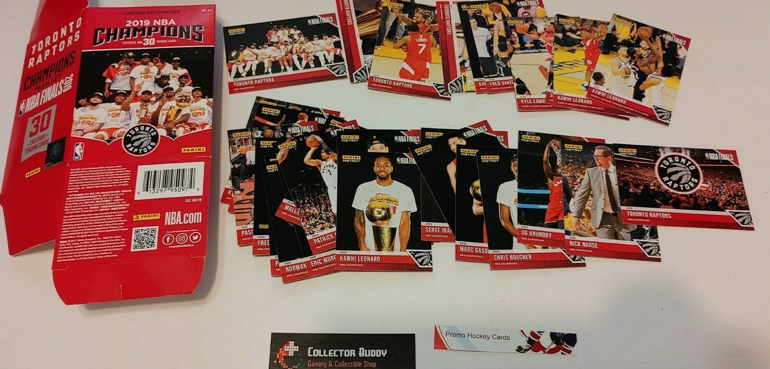 2019 Panini Toronto Raptors NBA Champions Limited Edition You Pick UPick Lot