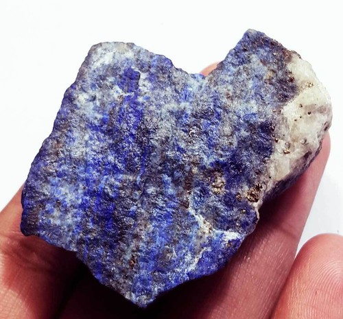100% Natural Lapis Lazuli Rough 318.00 Ct Loose Gemstone With Certificate - Picture 3 of 6