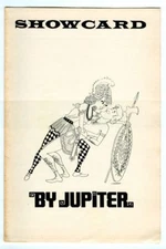 Rare Vintage 1967 BY JUPITER Off-Broadway Theatre Four Showcard Playbill!