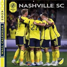 TURNER SPORTS Nashville Sc 2025 12x12 Team Wall Calendar 25998012212