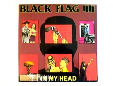 BLACK FLAG IN MY HEAD LP REPRESS SST PUNK VINYL HENRY ROLLINS