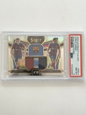 2023-24 Panini Select La Liga - Dual Swatches #DS-LY Lamine Yamal, Fermin Lopez