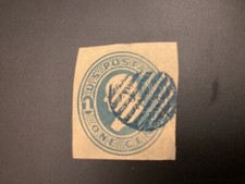 ICOLLECTZONE US Postal Stationary Cut Square U75 grid ccl