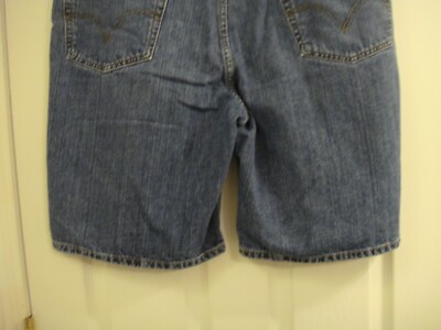 パンツ levi's 550 black denim shorts student Levi's 550 black denim shorts for students.