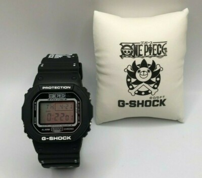 ONE PIECE Casio G-Shock DW-5600VT Watch MUGIWARA PIRATES Collaboration Rare  | eBay